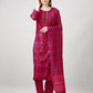 Jyoti Fashion Women's Pink Rayon Printed with Embroidered Kurta Set | Swadesiicart