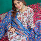 Jyoti Fashion Women's Multicolor Cotton Blend Printed Designer Kurta Set with Dupatta - Swadesiicart
