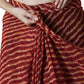 Jyoti Fashion Women's Maroon Marble Chiffon Printed Ready To Wear Saree with Blouse | Swadesiicart