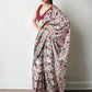 Jyoti Fashion Women's Multicolor Chinon Digital Printed Ready To Wear Saree with Blouse | Swadesiicart