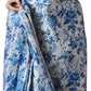 Jyoti Fashion Women's Blue Chinon Digital Printed Ready To Wear Saree with Blouse | Swadesiicart