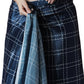 Jyoti Fashion Women's Navy Blue Chinon Digital Printed Ready To Wear Saree with Blouse | Swadesiicart