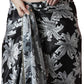 Jyoti Fashion Women's Black Chinon Digital Printed Ready To Wear Saree with Blouse | Swadesiicart
