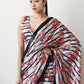 Jyoti Fashion Women's Multicolor Chinon Digital Printed Ready To Wear Saree with Blouse | Swadesiicart