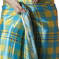 Jyoti Fashion Women's Sky Blue Chinon Digital Printed Ready To Wear Saree with Blouse | Swadesiicart
