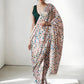 Jyoti Fashion Women's Multicolor Chinon Digital Printed Ready To Wear Saree with Blouse | Swadesiicart