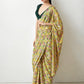Jyoti Fashion Women's Mehendi Chinon Digital Printed Ready To Wear Saree with Blouse | Swadesiicart