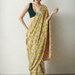 Jyoti Fashion Women's Mehendi Chinon Digital Printed Ready To Wear Saree with Blouse | Swadesiicart