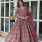Jyoti Fashion Women's Maroon Cotton Floral Printed Designer Kurta Set | Swadesiicart