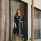 Jyoti Fashion Women's Teal Faux Blooming Zari & Sequins Embroidered Anarkali Set With Dupatta | Swadesiicart