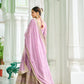Jyoti Fashion Women's Lavender Faux Georgette Embroidered Designer Anarkali Set With Dupatta | Swadesiicart