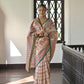 Jyoti Fashion Women's Mehendi Soft Tussar Silk Printed Designer Saree with Blouse | Swadesiicart