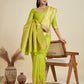 Jyoti Fashion Women's Green Soft Kanjivaram Silk Zari Woven Designer Saree with Blouse | Swadesiicart