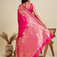 Jyoti Fashion Women's Pink Soft Kanjivaram Silk Zari Woven Designer Saree with Blouse | Swadesiicart