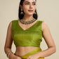 Jyoti Fashion Women's Yellow Khadi Raw Silk Temple Woven Border Designer Saree with Blouse | Swadesiicart