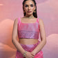 Jyoti Fashion Women's Pink Handloom Raw Silk Weaving Designer Saree with Blouse | Swadesiicart