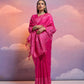 Jyoti Fashion Women's Rani Pink Handloom Raw Silk Weaving Designer Saree with Blouse | Swadesiicart