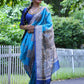 Jyoti Fashion Women's Firozi Soft Tussar Silk Printed Designer Saree with Blouse | Swadesiicart