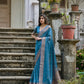 Jyoti Fashion Women's Firozi Soft Kalyani Silk Zari Woven Designer Saree with Blouse | Swadesiicart