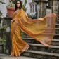Jyoti Fashion Women's Mustard Soft Kalyani Silk Zari Woven Designer Saree with Blouse | Swadesiicart