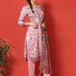 Jyoti Fashion Women's Mauve Cotton Digital Printed Festive Wear Designer Straight Suit Set | Swadesiicart