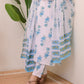 Jyoti Fashion Women's Blue Rayon Slub Floral Printed Designer Kurta Set with Dupatta | Swadesiicart