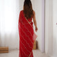 Jyoti Fashion Women's Maroon Soft Sitara Embroidered Designer Saree with Blouse | Swadesiicart