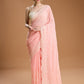 Jyoti Fashion Women's Baby Silk Georgette Embroidered Designer Saree with Blouse | Swadesiicart