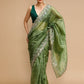 Jyoti Fashion Women's Mehendi Art Silk Sequins Embroidered Designer Saree with Blouse | Swadesiicart