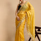 Jyoti Fashion Women's Yellow Art Silk Sequins Embroidered Designer Saree with Blouse | Swadesiicart