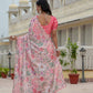 Jyoti Fashion Women's Multicolor Chinon Digital Print with Mirror Saree with Blouse | Swadesiicart