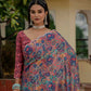 Jyoti Fashion Women's Multicolor Chinon Digital Print with Mirror Saree with Blouse | Swadesiicart