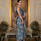 Jyoti Fashion Women's Morpich Chinon Digital Print with Mirror Saree with Blouse | Swadesiicart