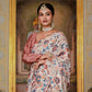 Jyoti Fashion Women's Multicolor Chinon Digital Print with Mirror Saree with Blouse | Swadesiicart