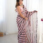 Jyoti Fashion Women's Baby Pink Chinon Digital Printed Designer Saree with Blouse - Swadesiicart