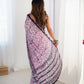Jyoti Fashion Women's Pink Chinon Digital Printed Designer Saree with Blouse - Swadesiicart
