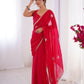 Jyoti Fashion Women's Pink Soft Fendy Embroidered Designer Saree with Blouse - Swadesiicart