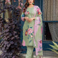 Jyoti Fashion Women's Mehendi Cotton Blend Printed Designer Kurta Set with Dupatta - Swadesiicart