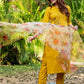 Jyoti Fashion Women's Yellow Silk Handwork Designer Kurta Set with Dupatta | Swadesiicart