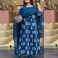 Jyoti Fashion Women's Morpich Rayon Embroidered Designer Kurta Set with Dupatta | Swadesiicart