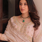 Jyoti Fashion Women's Beige Star Georgette Embroidered Anarkali Set With Dupatta | Swadesiicart