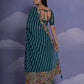 Jyoti Fashion Women's Morpich Coding Sequence Georgette Saree with Blouse | Swadesiicart