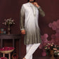 Jyoti Fashion Men's Mehendi Sequins Embroidered Kurta with Pajama | Swadesiicart