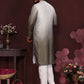 Jyoti Fashion Men's Mehendi Sequins Embroidered Kurta with Pajama | Swadesiicart