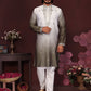 Jyoti Fashion Men's Mehendi Sequins Embroidered Kurta with Pajama | Swadesiicart