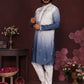 Jyoti Fashion Men's Blue Sequins Embroidered Kurta with Pajama | Swadesiicart
