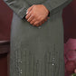 Jyoti Fashion Men's Green Mirror Embroidery Kurta with Pajama | Swadesiicart
