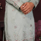 Jyoti Fashion Men's Grey Sequins Embroidered Kurta with Pajama | Swadesiicart