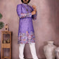 Jyoti Fashion Men's Jamuni Sequins Embroidered Kurta with Pajama | Swadesiicart