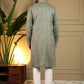 Jyoti Fashion Men's Green Mirror Embroidery Kurta with Pajama | Swadesiicart